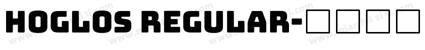 Hoglos Regular字体转换